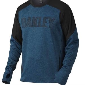 Oakley Shirts | Oakley | Performance Crew Training Men's Sweater Sweatshirt | Color: Blue | Size: M | Beesellingup's Closet